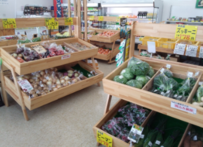 朝採れをそのまま直売！